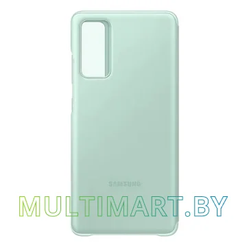 Чехол Samsung Smart Clear View Cover для Galaxy S20 FE (мятный) картинка 6